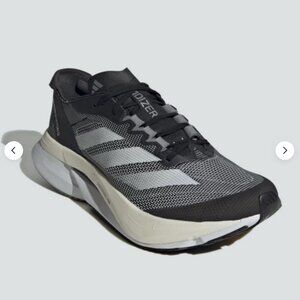 New Adidas Adizero Boston 12 Black White HQ2171 Women's 8 US 40 EUR 6.5 UK